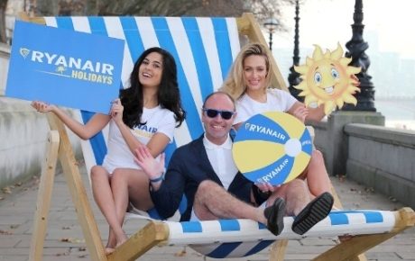 Ryanair не смог продолжать продажи турпакетов