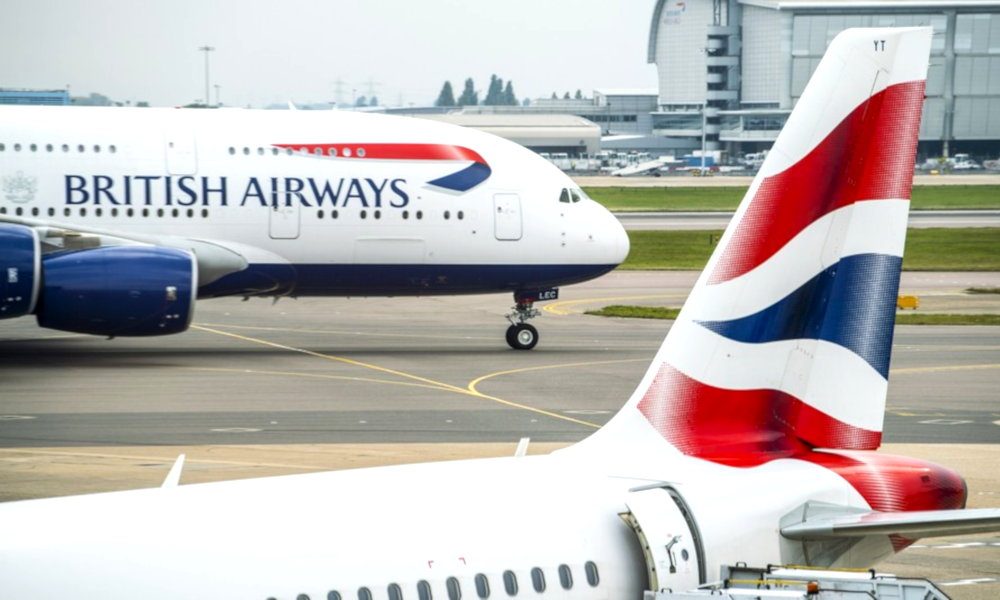 British Airways самолеты