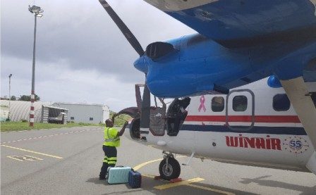 Самолеты компании Winair